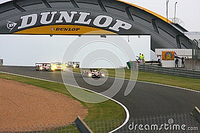 Le Mans Racing Cars Editorial Stock Photo