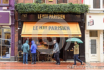 Le Petit Parisien in Dublin Editorial Stock Photo