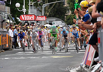 Le Tour de France 2009 - Round 4 Editorial Stock Photo