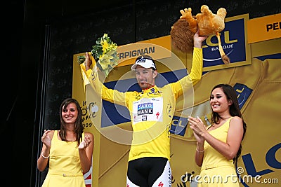 Le Tour de France 2009 - Round 4 Editorial Stock Photo