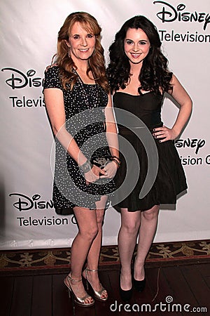 Lea Thompson, Vanessa Marano Editorial Stock Photo