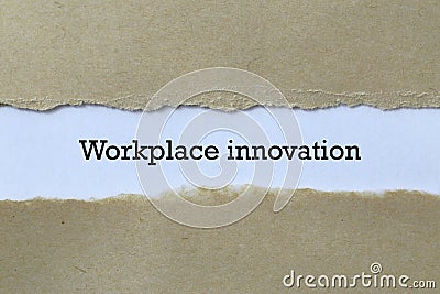 Workplace innovation Stock Photo