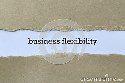 Business flexibility Stock Photo