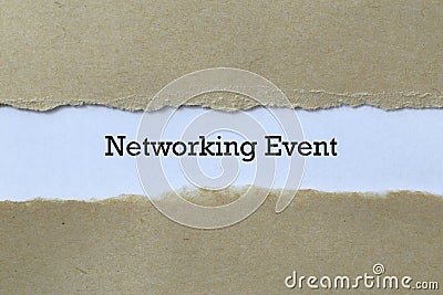 Networking event Stock Photo