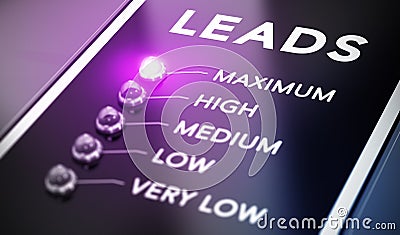 Lead Generation Stock Photo