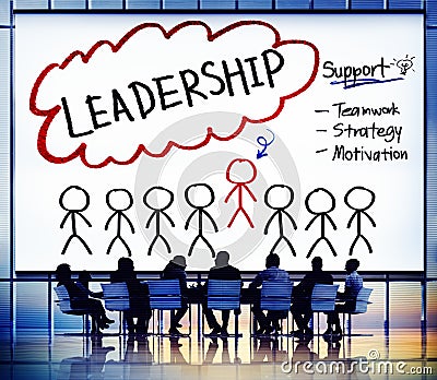 Lead Leadership Chief Team Partnership Concept Stock Photo