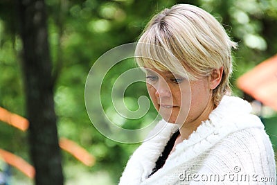 The leader of the movement to defend Khimki forest policies Evgeniya Chirikova Editorial Stock Photo