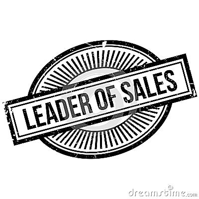 Leader of sales stamp Stock Photo