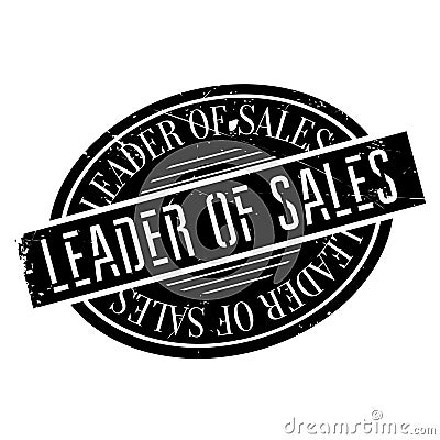 Leader of sales stamp Stock Photo