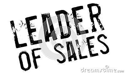 Leader of sales stamp Stock Photo