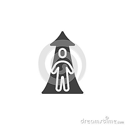 Leadership Coaching vector icon Vector Illustration