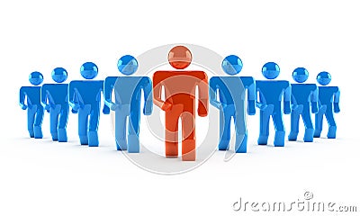 Leadership concept Stock Photo