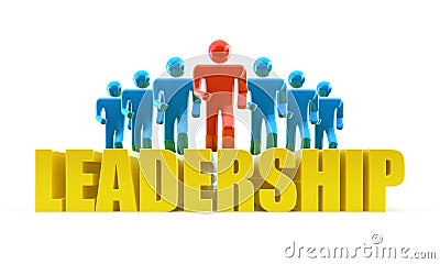 Leadership concept Stock Photo