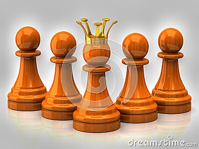 Leadership concept Stock Photo