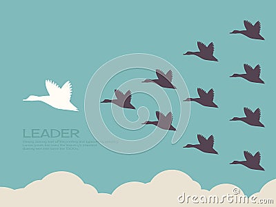 Leadership Vector Illustration