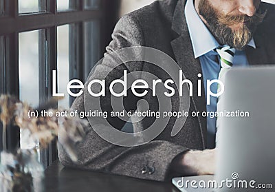 Leadership Lead Guiding Support Integrity Concept Stock Photo