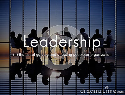 Leadership Lead Guiding Support Integrity Concept Stock Photo