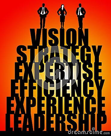 Leadership vision Stock Photo