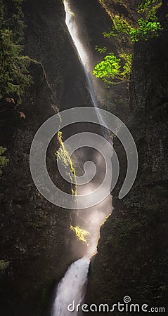 Leading Lines Sunrise at La Push james island washington coast pacific ocean Stock Photo