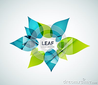 Leaf logo Vector Illustration