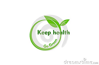 Health icon logo Vector Illustration