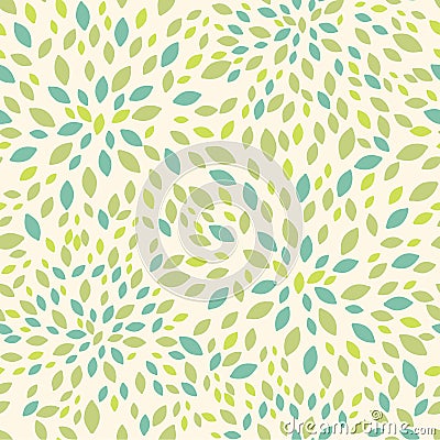 Leaf texture seamless pattern background Vector Illustration