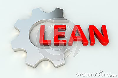 LEAN Cartoon Illustration