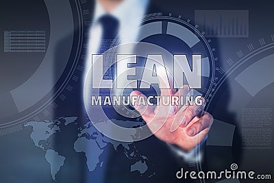 Lean manufacturing Stock Photo