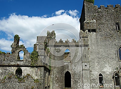 Leap Castle in Offaly County Ireland Stock Photo