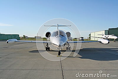 Lear Jet Stock Photo