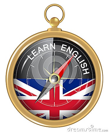Learn English as concept Stock Photo