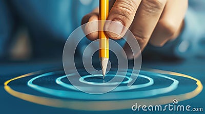 Learn how to set effective goals and implement strategies to enhance business success through data analysis Stock Photo