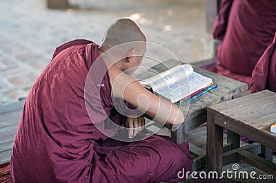 Learning Buddhism Editorial Stock Photo