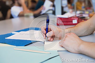 Learning languages Stock Photo