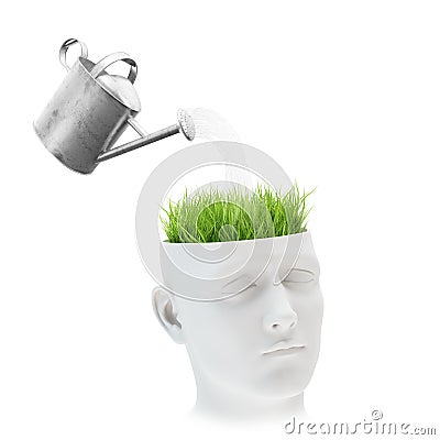 Learning and mental development concept Stock Photo