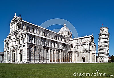 The learning Tower in Pisa Duomo, Tuscany, Italy Stock Photo