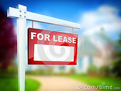 For Lease Stock Photo