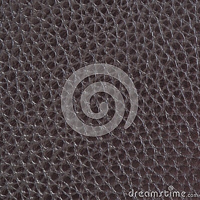 Leather background, brown, bumpy, textured. Bonded reconstituted leather. Substitute for genuine natural material. Dark backdrop Stock Photo