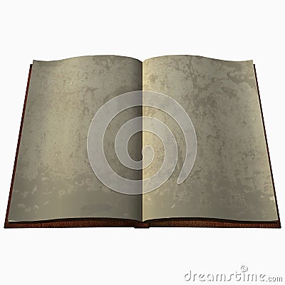 Leather Book Stock Photo