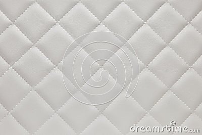 Leather grid beige rhombus texture background for decor Stock Photo