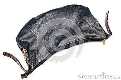 Leather purse Stock Photo