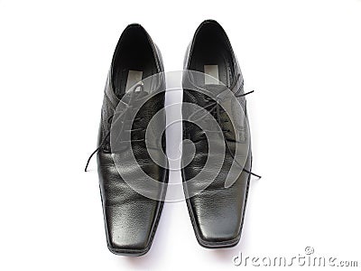 Leather Shoes Stock Photo