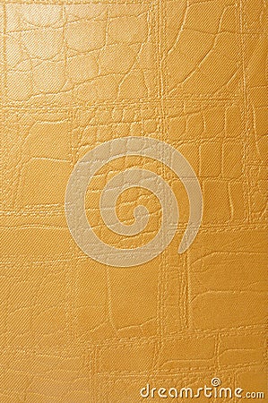 Leather skin in beige color Stock Photo
