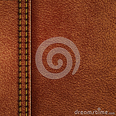 Leather texture Vector Illustration
