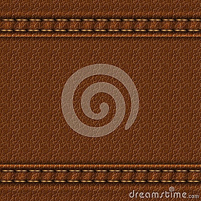 Leather texture background Vector Illustration