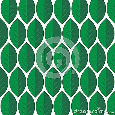 Leaves pattern Vector Illustration