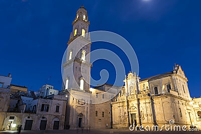 Lecce Cathedral Stock Photo