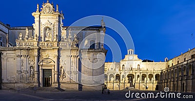 Lecce Cathedral Stock Photo