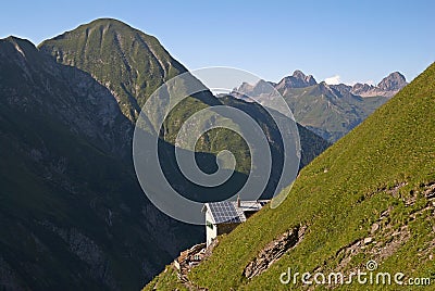 Lechtaler Alpen , Austria Stock Photo