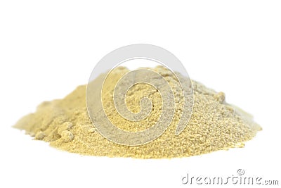 Lecithin powder Stock Photo